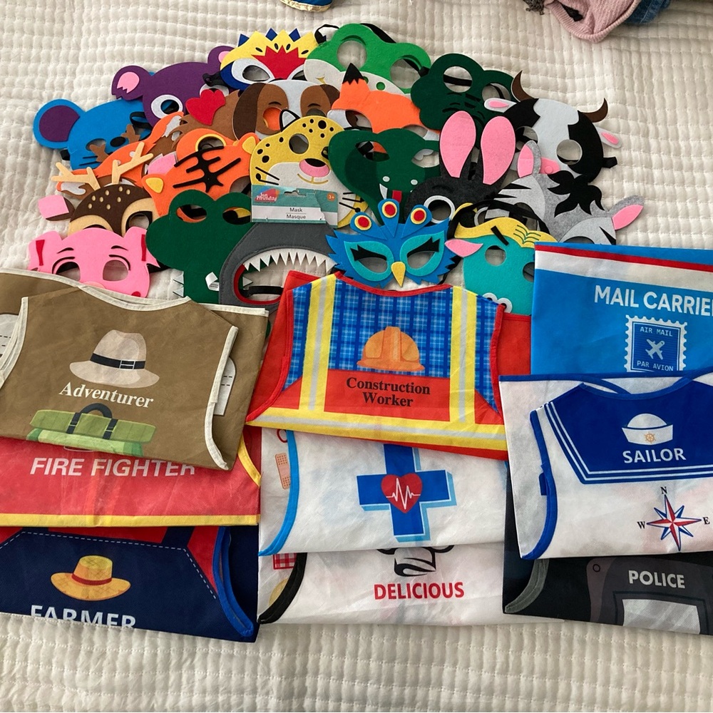 Children’s Costume Bundle for parties or classrooms